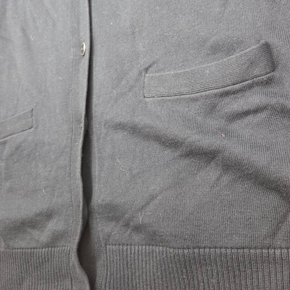 Women's Isaac Mizrahi Live! Black Cardigan 2X - Picture 3 of 14